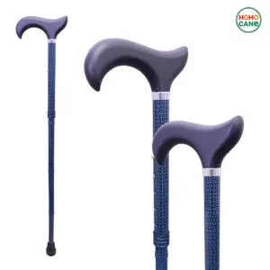 輕量折疊伸縮手杖拐杖 (三色可選) 男士專用氣宇非凡的老人拐杖