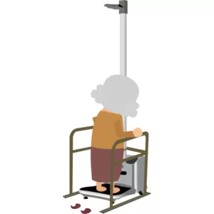 身高體重計安全扶手