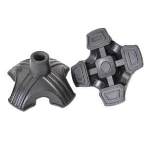 12cm四爪防滑橡膠腳墊|止滑橡膠腳套|拐杖腳墊|老人手杖拐杖站立腳墊【1061.314】 四爪防滑橡膠腳墊