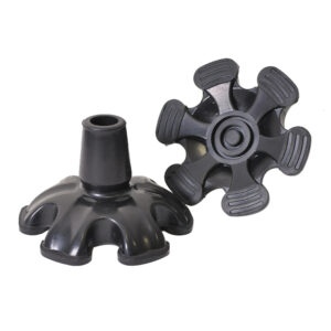 六爪防滑腳墊|止滑橡膠腳套|拐杖腳墊|手杖腳套|老人手杖拐杖站立腳墊【1061.316】 六爪防滑腳墊