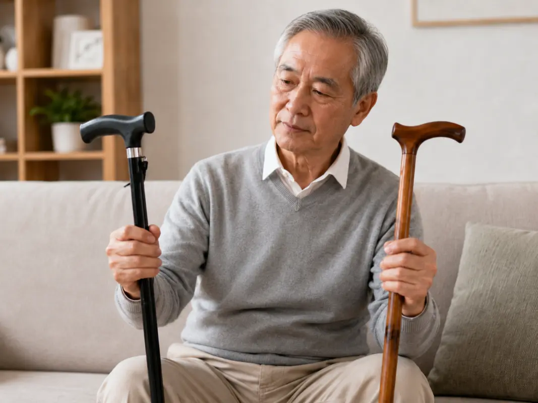 手杖怎麼選? 長者比較不同手杖,了解如何選擇適合自己的手杖